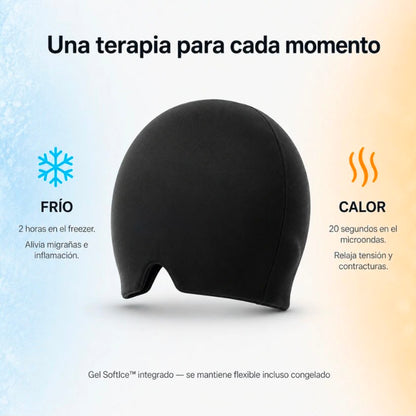 Gorro 360 PRO | Alivio Instantáneo para migrañas, fiebre y sinusitis sin medicación